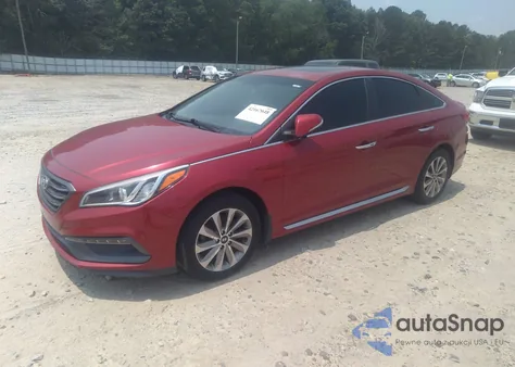 2017 Hyundai Sonata Sport z USA, uszkodzony, nr VIN 5NPE34AF6HH523254